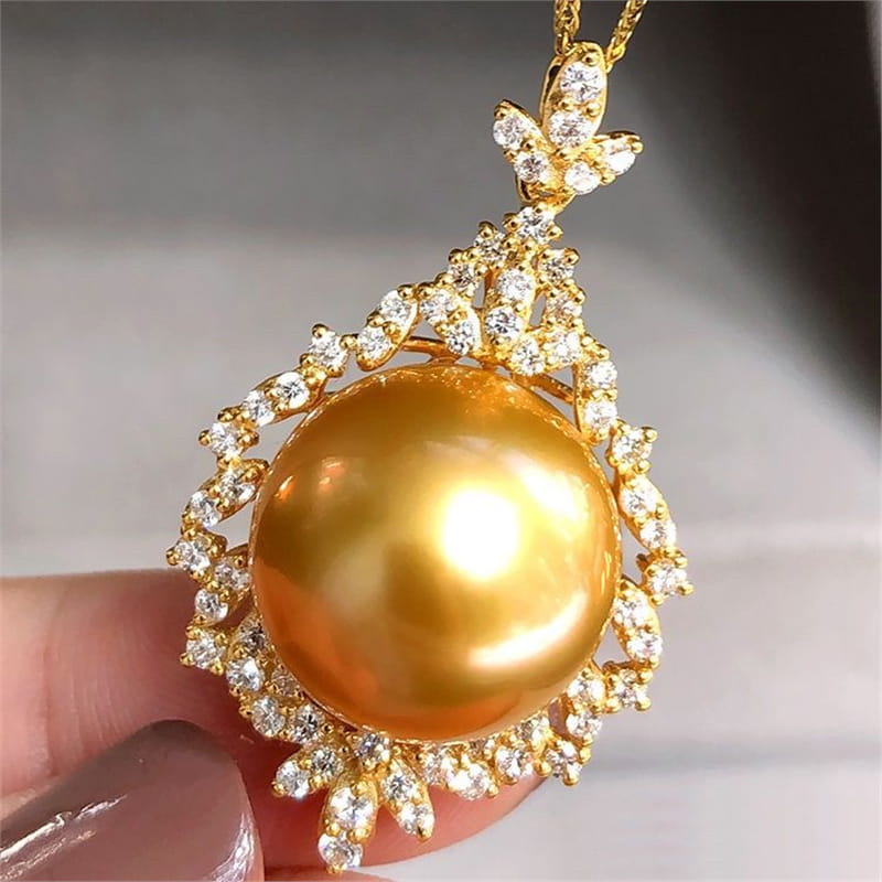 14K Gold Plated Sterling Silver Pearl Necklace | SYLverae Quiet Luxury Jewelry