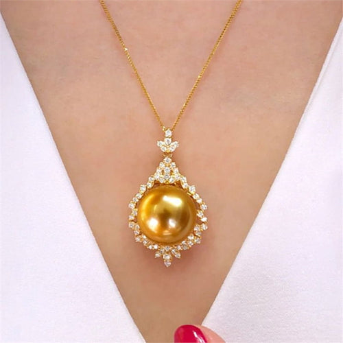 14K Gold Plated Sterling Silver Pearl Necklace | SYLverae Quiet Luxury Jewelry