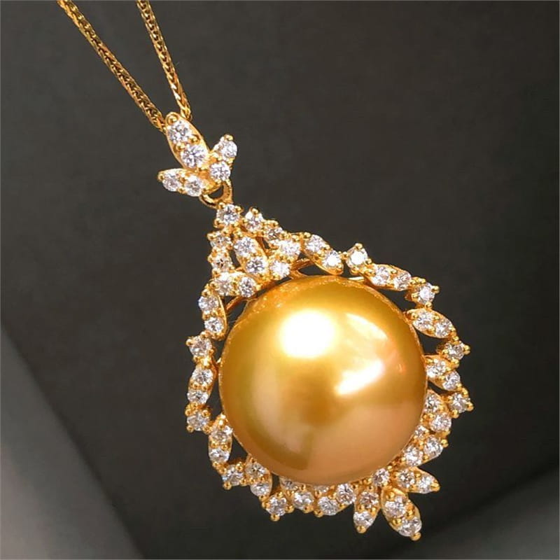 14K Gold Plated Sterling Silver Pearl Necklace | SYLverae Quiet Luxury Jewelry