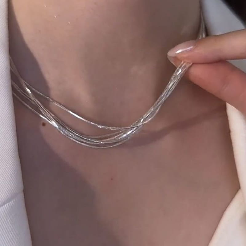 Sterling Silver Pearl Necklace | SYLverae Quiet Luxury Jewelry