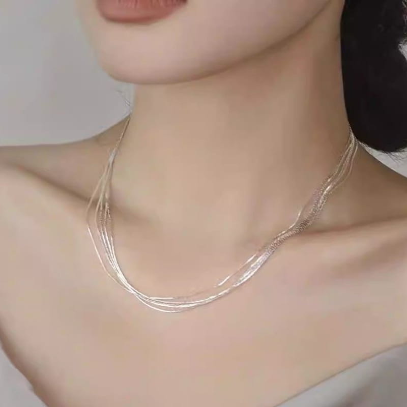 Sterling Silver Pearl Necklace | SYLverae Quiet Luxury Jewelry