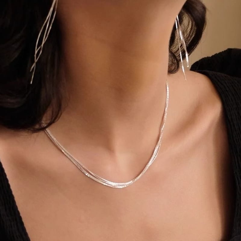 Sterling Silver Pearl Necklace | SYLverae Quiet Luxury Jewelry