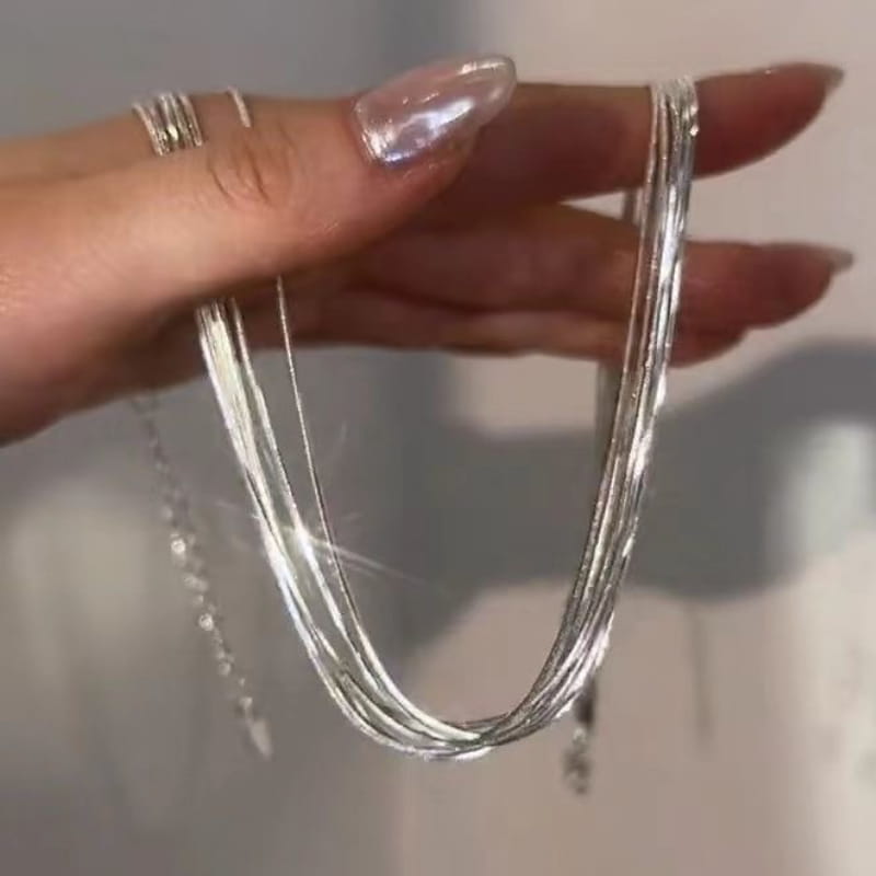 Sterling Silver Pearl Necklace | SYLverae Quiet Luxury Jewelry