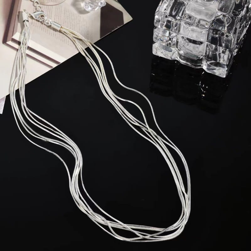 Sterling Silver Pearl Necklace | SYLverae Quiet Luxury Jewelry